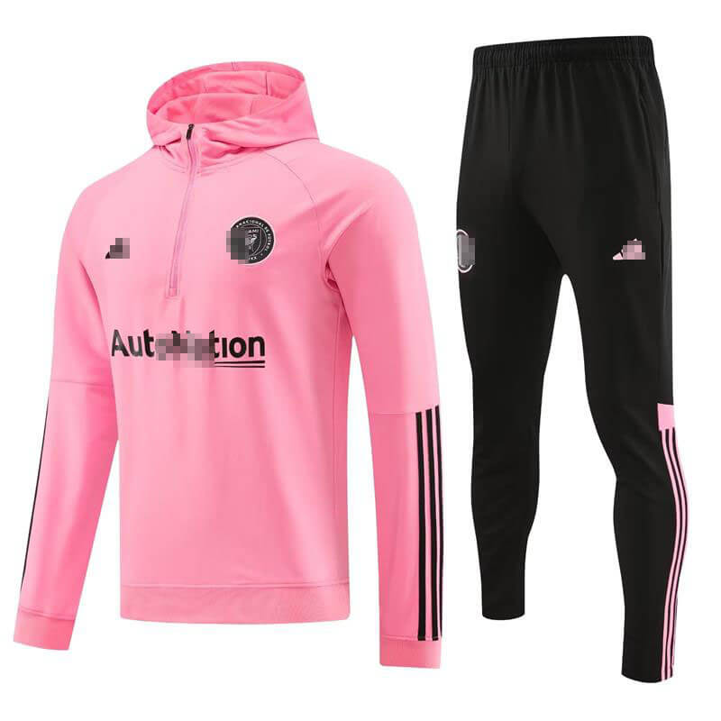 Sudadera Entrenamiento Inter Miami 2023/2024 Con Capucha Kit Rosa